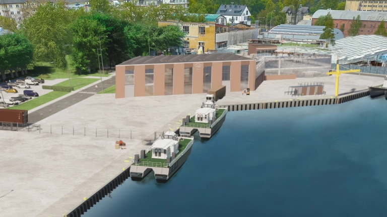 Port Ustka, baza operacyjno-serwisowa PGE Baltica